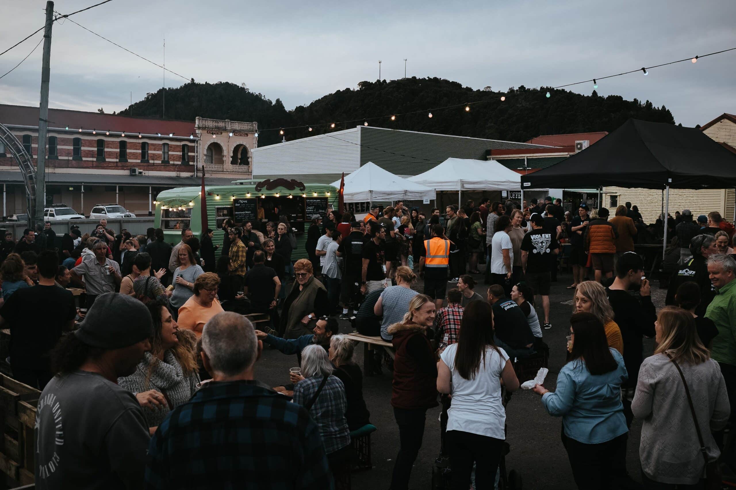 Locals and visitors gather in Queenstown at The Unconformity heritage and arts festival- We are Explorers